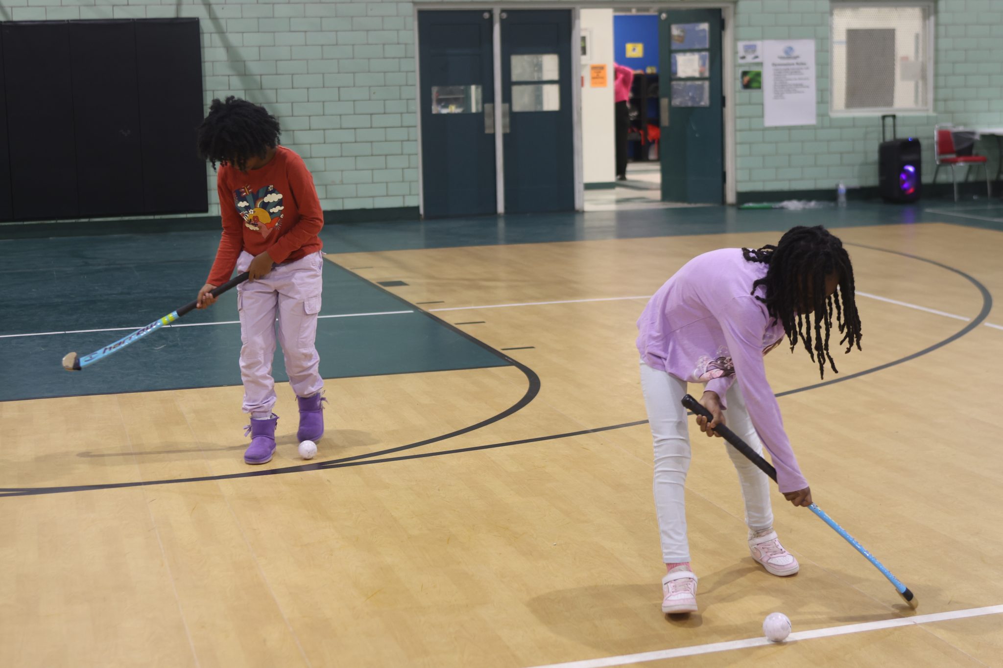 YT FH girls dribbling Nov 2024